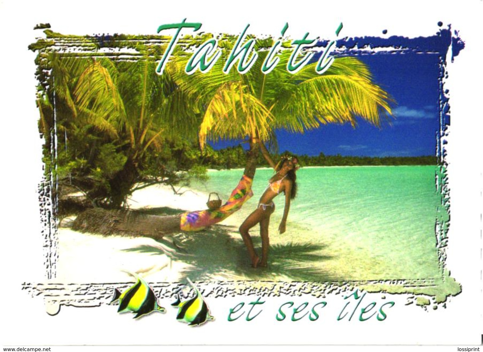 Tahiti Island, Ethnic Girl - Oceania