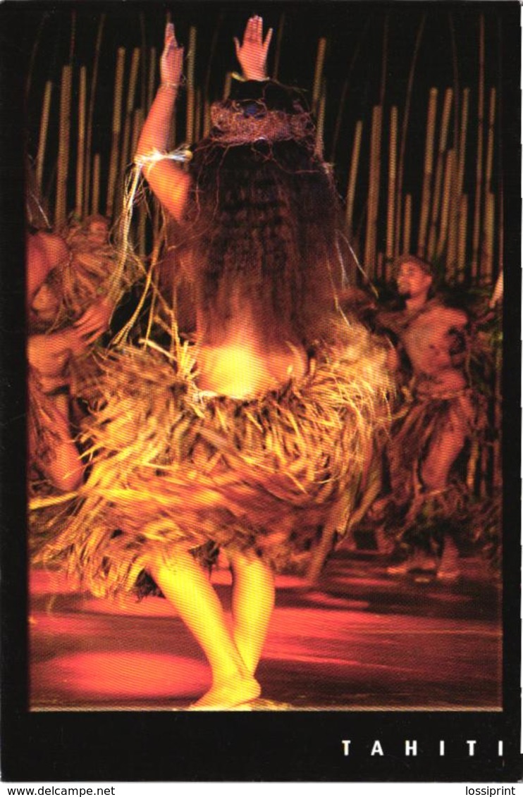 Tahiti Island, Motion Of "pa'oti" (tamure) Of A Tahitian Dance During Heiva - Oceanië