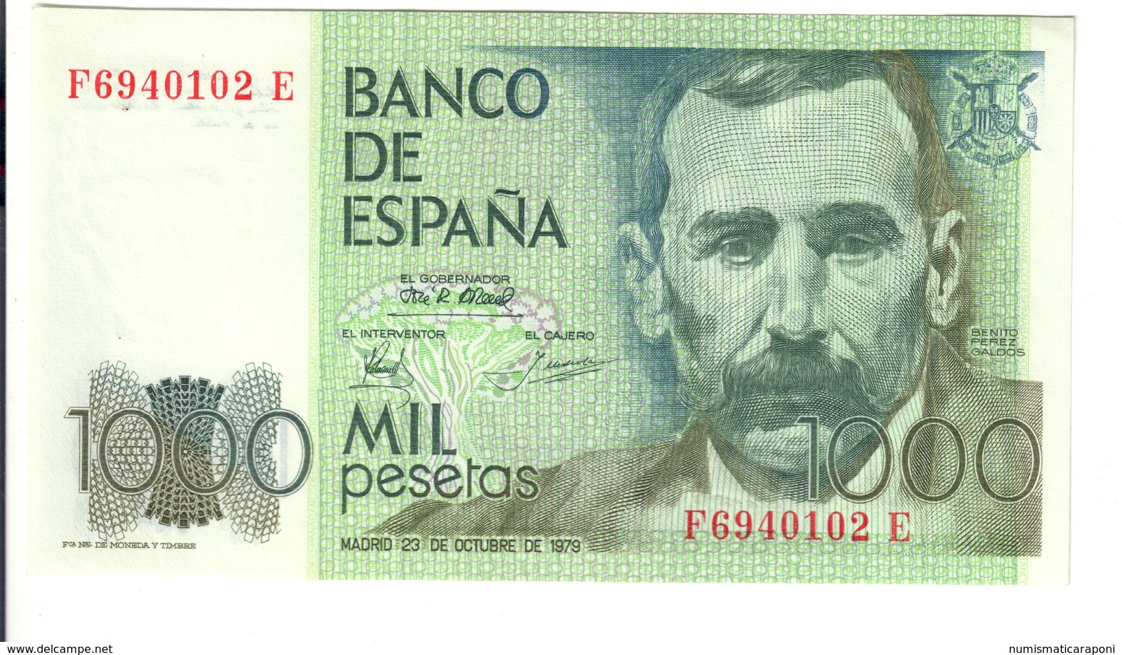 Spagna Espana 1000 Pesetas 1979 Ottimo Esemplare Sup LOTTO 3000 - 1000 Pesetas