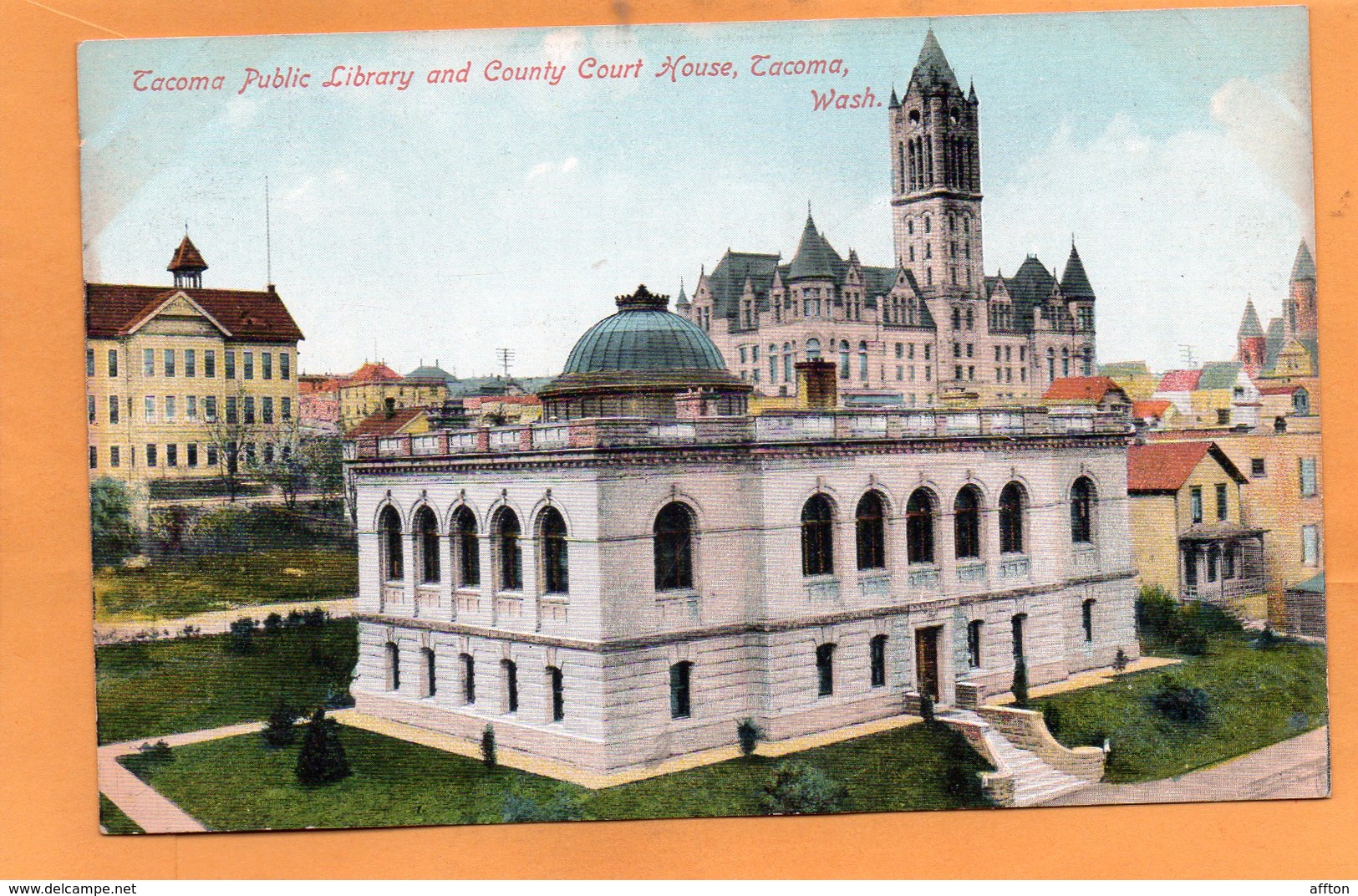 Tacoma Wash 1905 Postcard - Tacoma