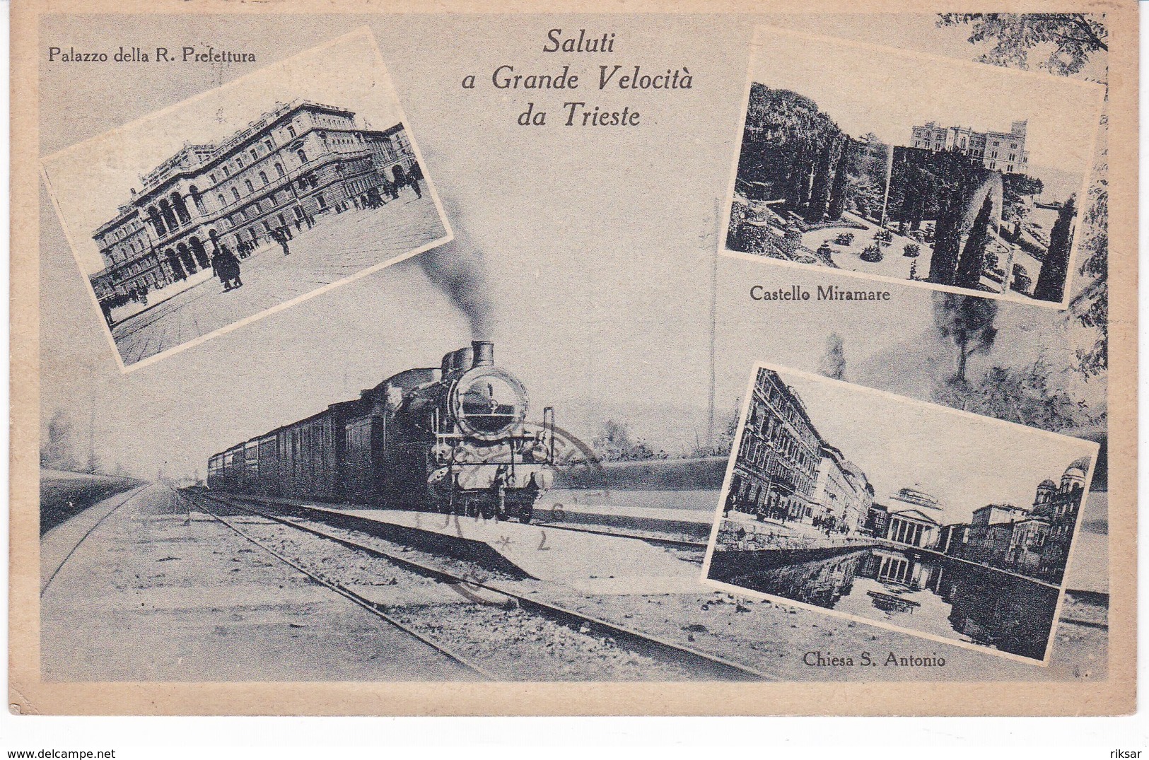 ITALIE(TRIESTE) GARE(TRAIN) - Trieste