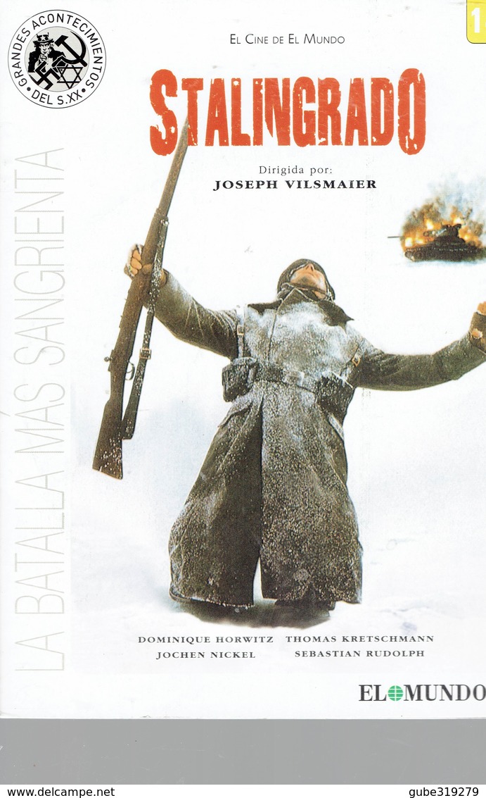CINEMA DVD - ALEMANIA  1993 -STALINGRADO - D.HORWITZ - T.BRETSCHMANN- J.NICKEL - S.RUDOLPH-DIR JOSEPH VILSMAIER  - B.A P - Histoire