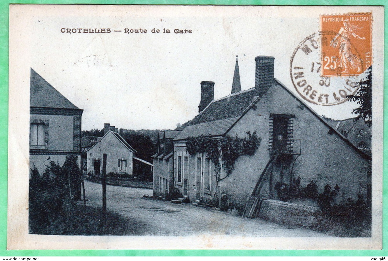 CROTELLES - ROUTE DE LA GARE - Altri & Non Classificati