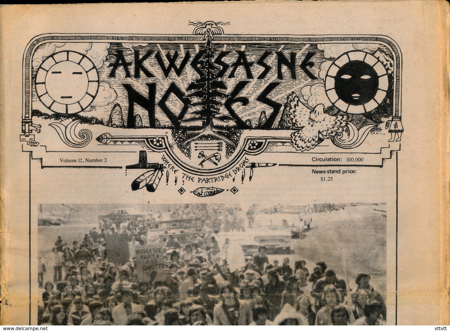 AKWESASNE NOTES (Mai 1980), Volume 12, Numéro 2, Newspaper Indian, Journal Indien, Mohwak, Ontario, New-York, 36 Pages - Geschiedenis