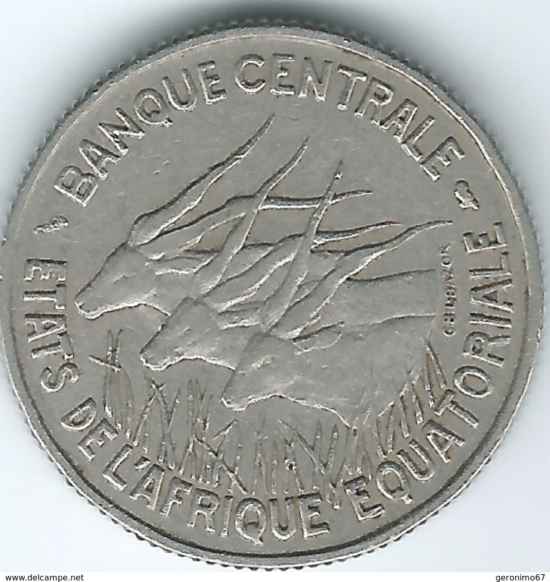 Central / Equatorial Africa - 1966 - Chad Congo Gabon & Central African Republic - 100 Francs - KM5 - Other - Africa