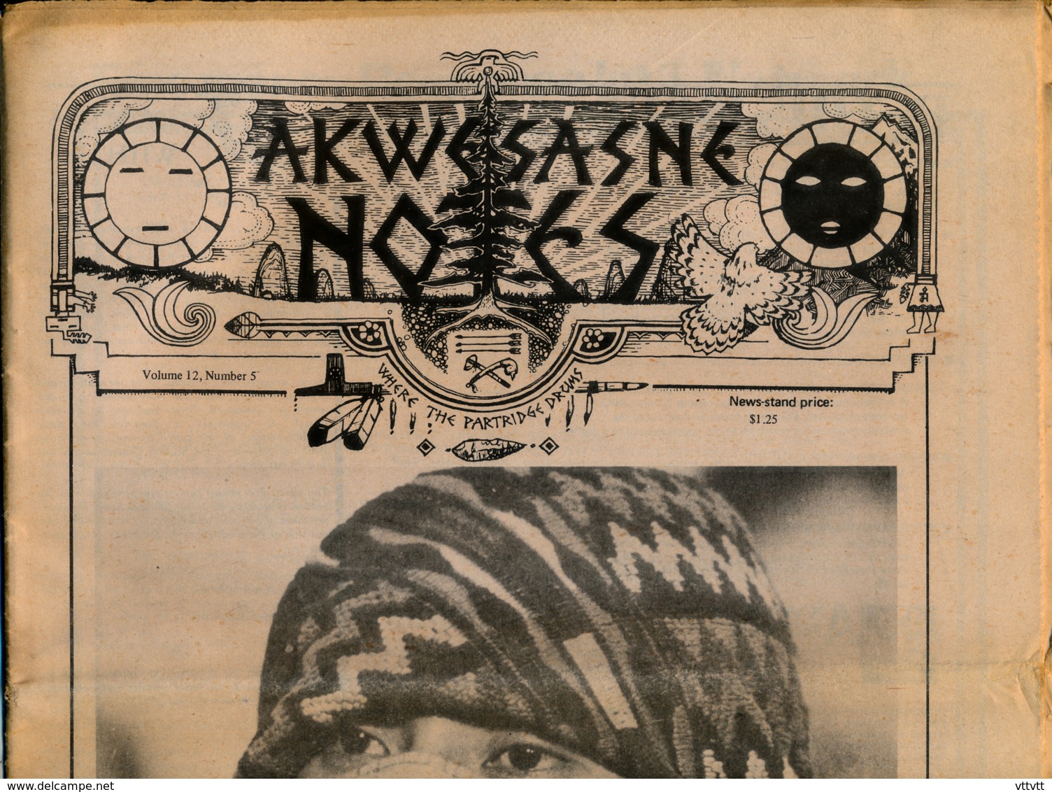 AKWESASNE NOTES (Winter 1981) Volume 12, Numéro 5, Newspaper Indian, Journal Indien, Mohwak, Ontario, New-York, 36 Pages - History