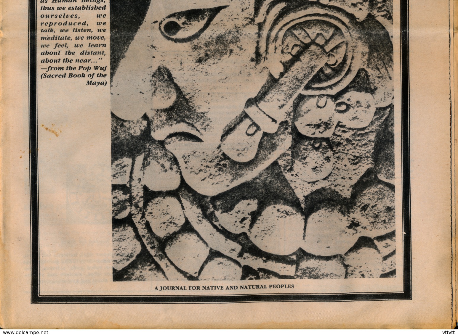 AKWESASNE NOTES (Winter 1982) Volume 14, Numéro 6, Newspaper Indian, Journal Indien, Mohwak, Ontario, New-York, 36 Pages - Geschiedenis