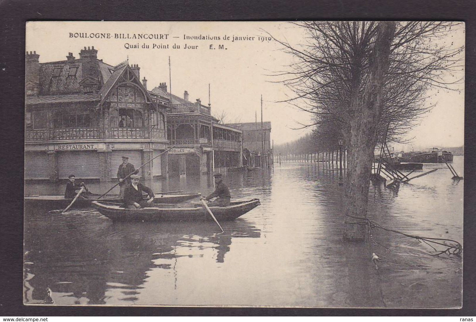 CPA Hauts De Seine 92 Boulogne Billancourt Non Circulé - Boulogne Billancourt