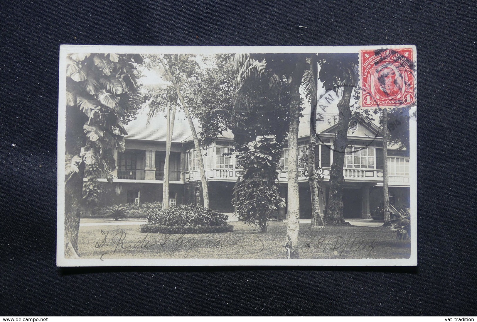 PHILIPPINES - Carte Postale Photo - Belle Maison De Manille En 1914 - L 57993 - Philippines