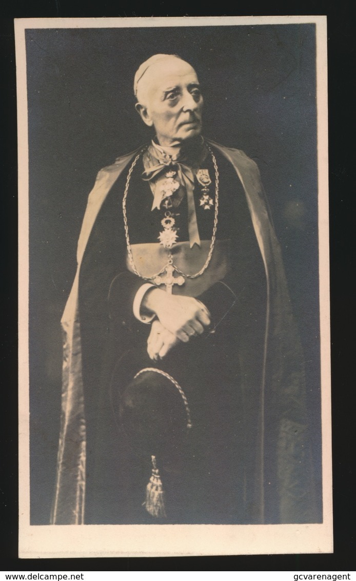 MONSEIGNEUR EUGENE VAN RECHEM - BEVERE 1858  - GENT 1943   2 SCANS - Verlobung