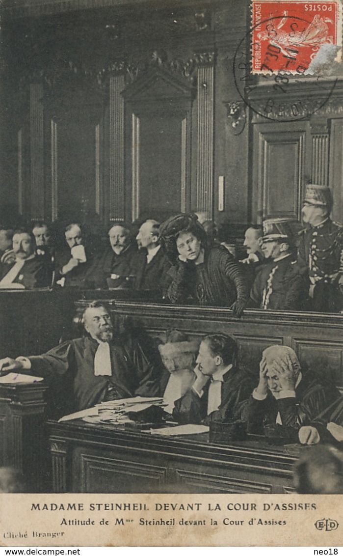 Mme Steiheil Née à B. Demi Mondaine Cocotte Maitresse Felix Faure . Cour Assises . ELD . Avocat - Beaucourt