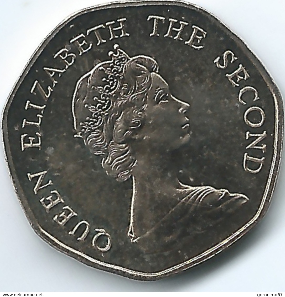 Falkland Islands - Elizabeth II - 20 Pence - 1987 - KM17 - Tiny Mintage - Malvinas