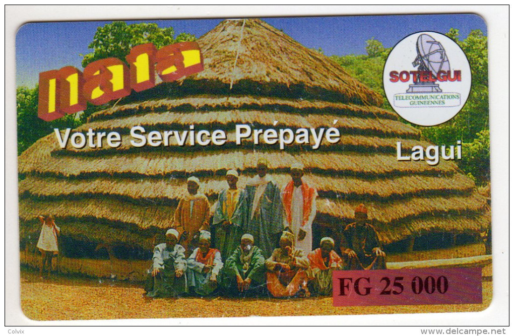 GUINEE PREPAYEE SOTELGUI 25 000 FG - Guinee