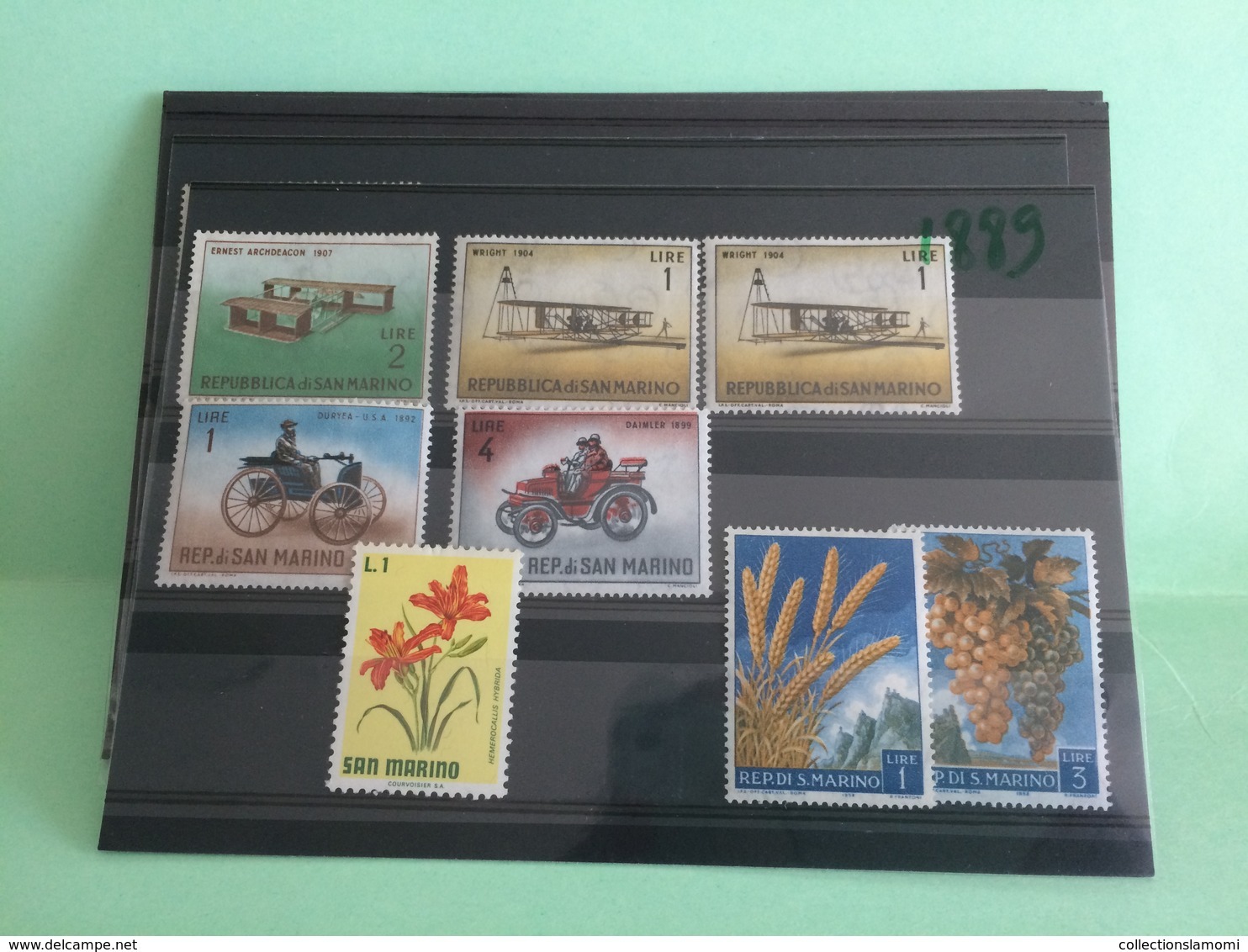 Lot timbres neufs, Monde Afrique,Amérique,Asie,Europe,Pays voir photos (n°12)