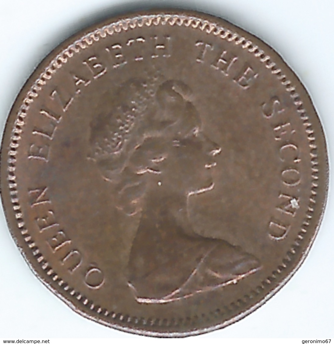 Falkland Islands - 1974 - Elizabeth II - ½ Penny - KM1 - Falklandeilanden