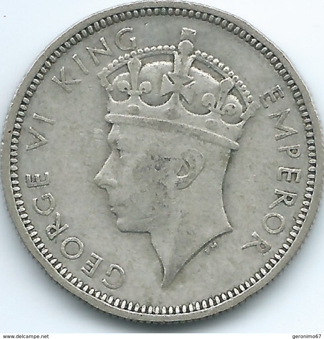 Fiji - George VI - 1937 - 1 Shilling - KM9 - Only 40,000 Minted - Fidji