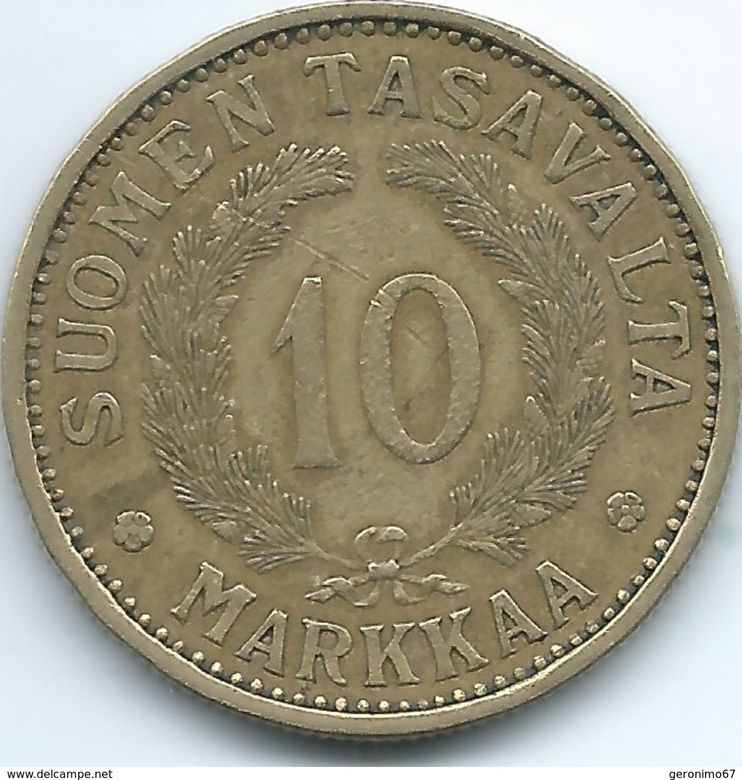 Finland - 10 Markkaa - 1932 S - KMA32 - Finlandia