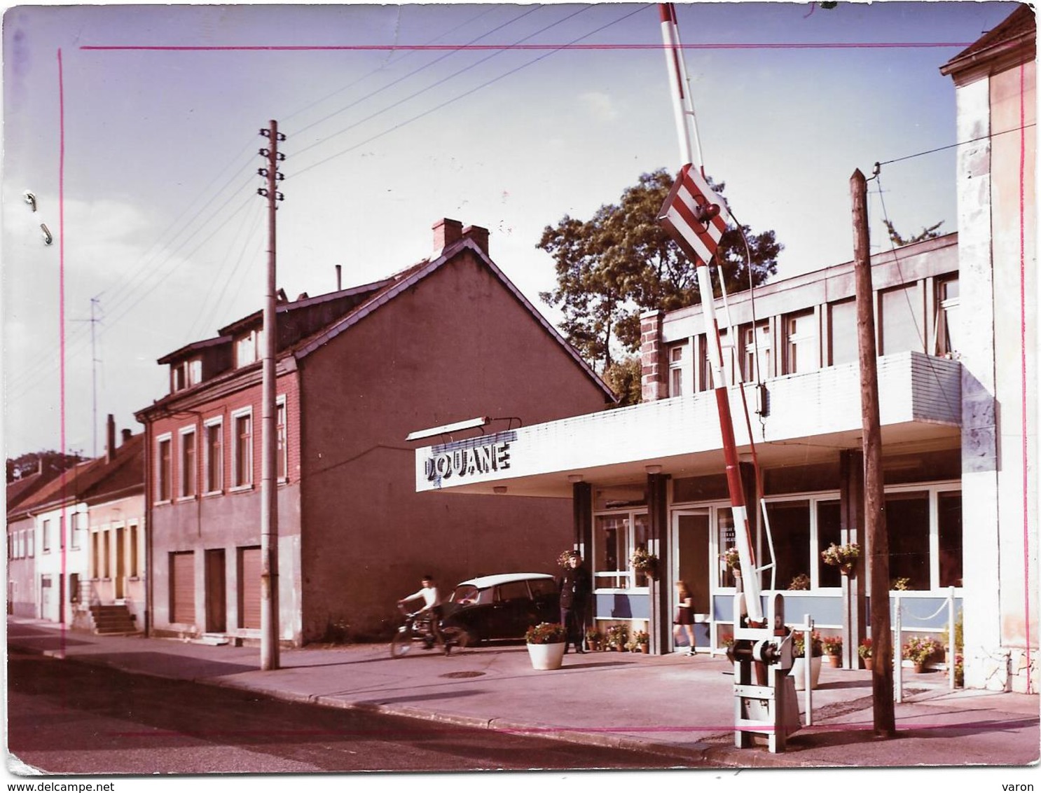 Photo Originale Unique Années 60 - SCHOENECK  (57)     Douane Franco-Allemande Cliché J.COMBIER à MACON - Luoghi