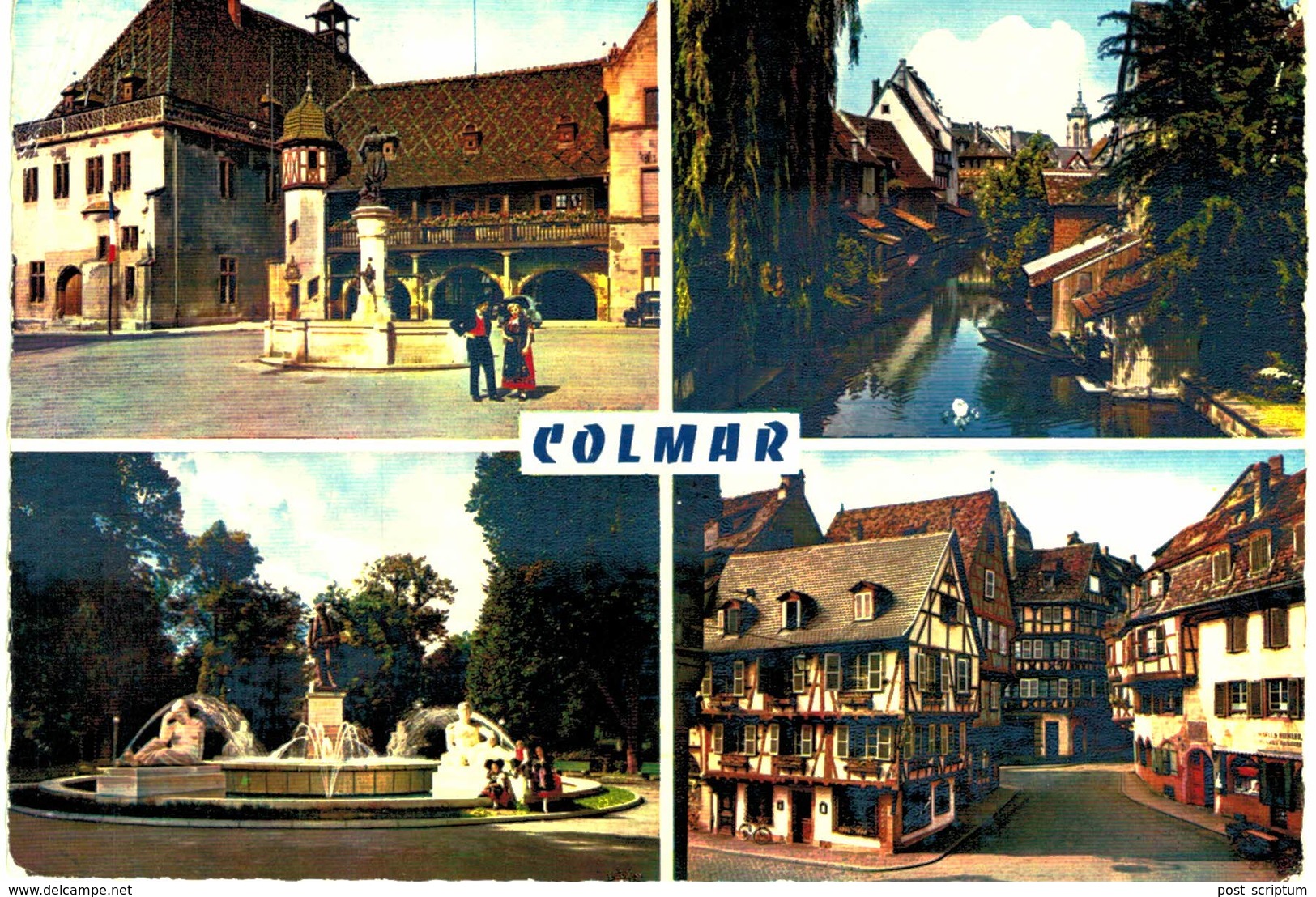 Lot 162-  Colmar- Environ 300 Cartes (soit 1,58 Kg) - 100 - 499 Postkaarten