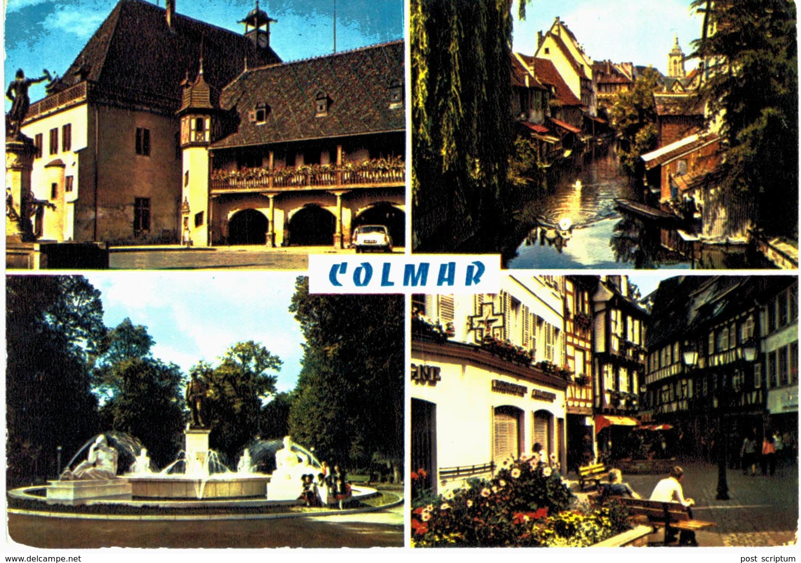 Lot 162-  Colmar- environ 300 cartes (soit 1,58 kg)