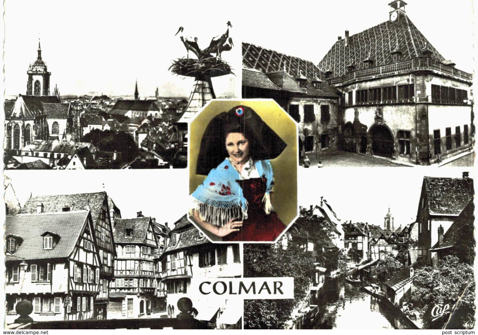 Lot 162-  Colmar- environ 300 cartes (soit 1,58 kg)