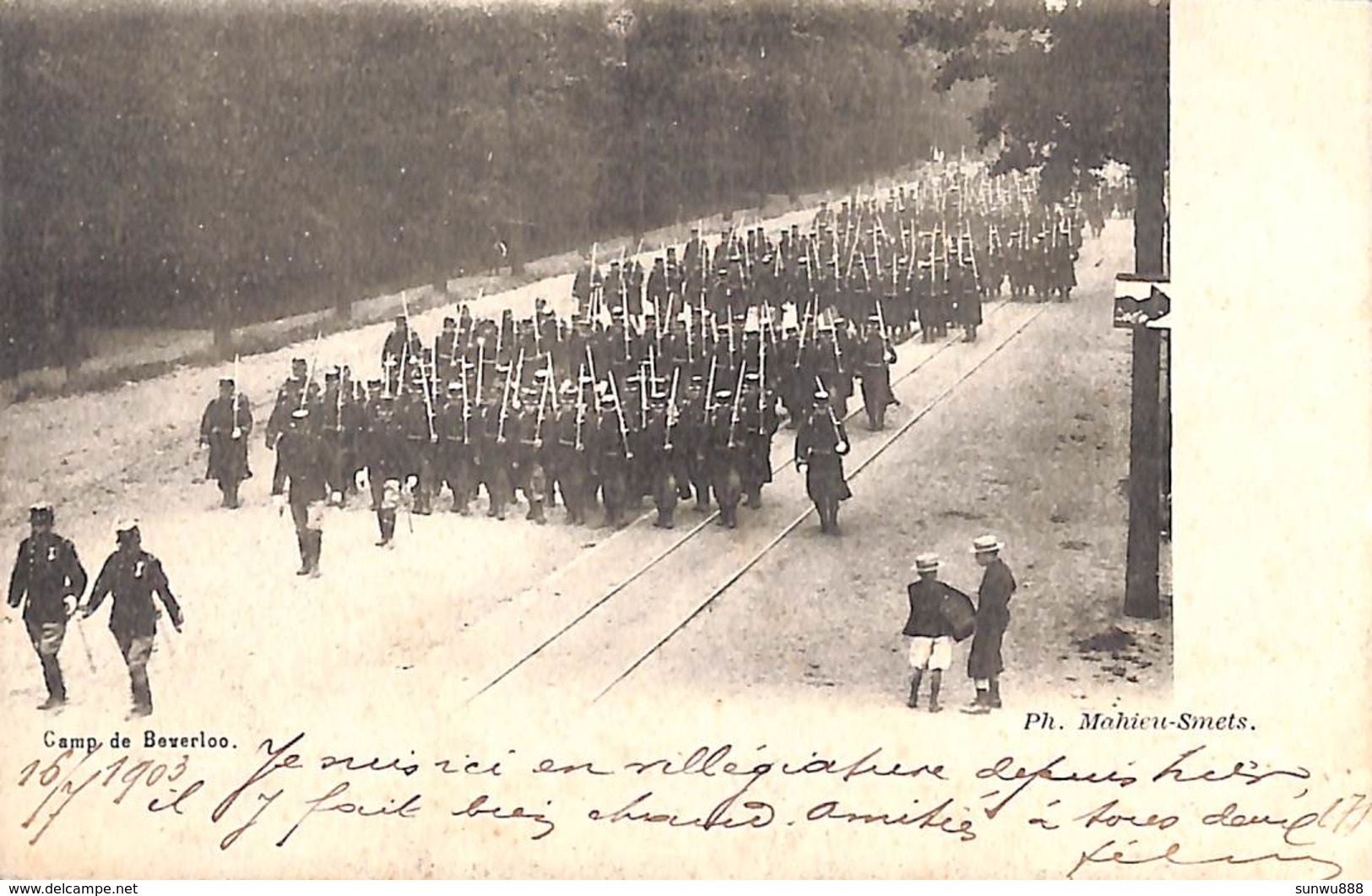 Camp De Beverloo (Ph. Mahieu-Smets Animatie 1903) (vaste Prijs) - Leopoldsburg (Beverloo Camp)