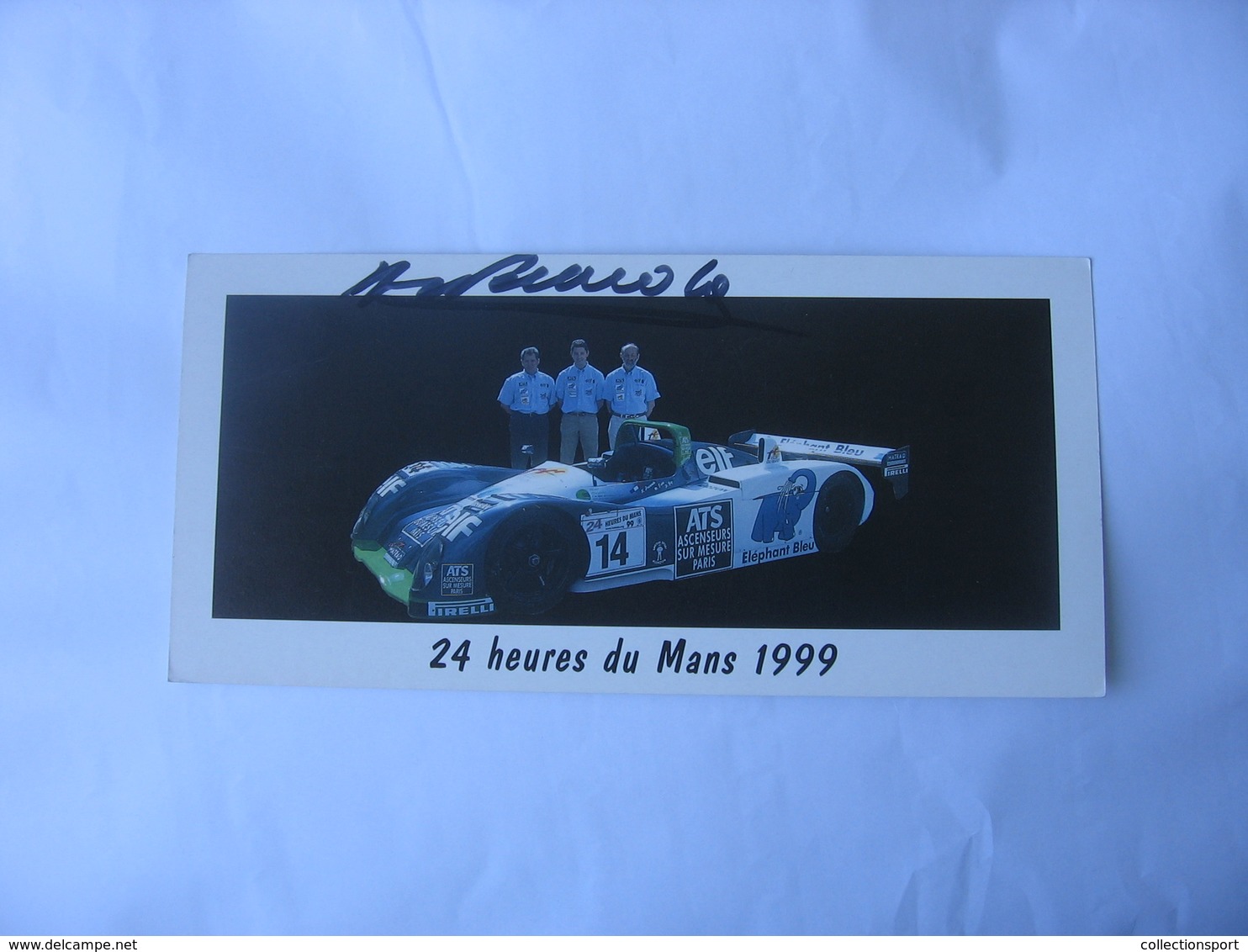 Autographe - Automobile - Henri Pescarolo - Car Racing - F1