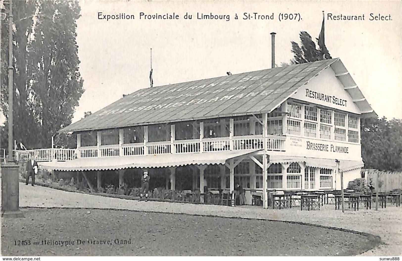 St Trond - Exposition Provinciale Du Limbourg 1907 Restaurant Brasserie Star De Graeve (vaste Prijs) - Sint-Truiden