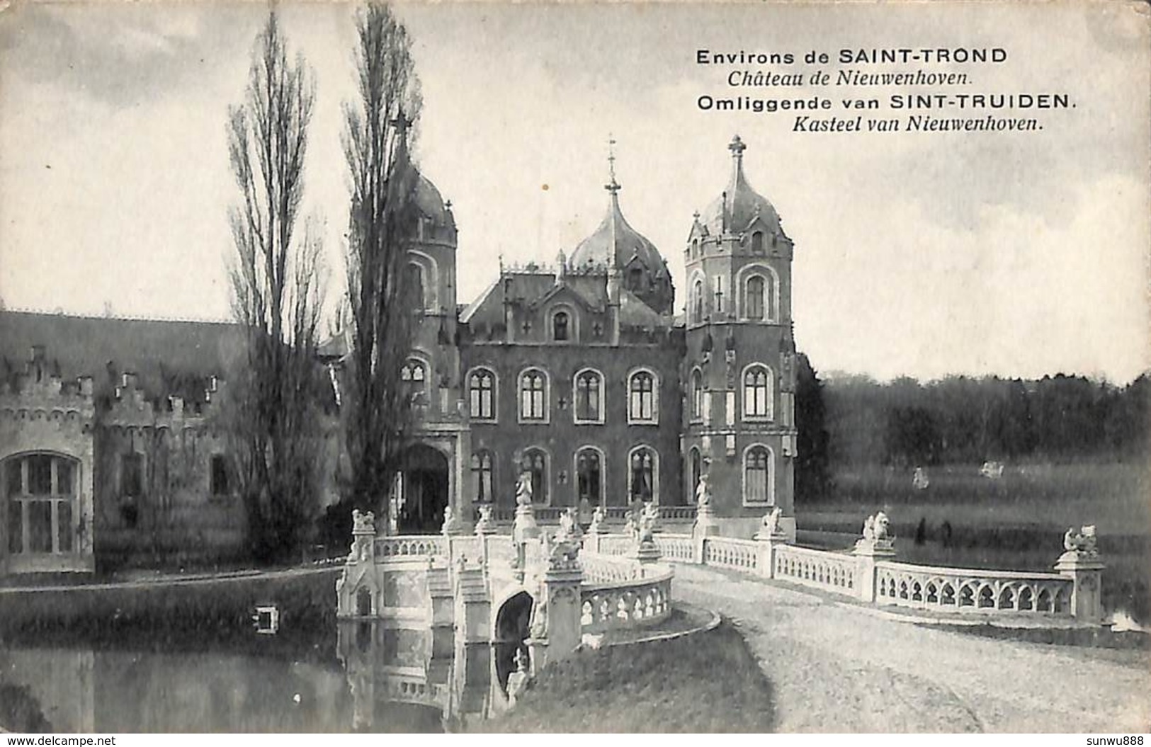 St Truiden (omliggende Van) - Kasteel Van Nieuwenhoven (Uitg. J Van West) (vaste Prijs) - Sint-Truiden