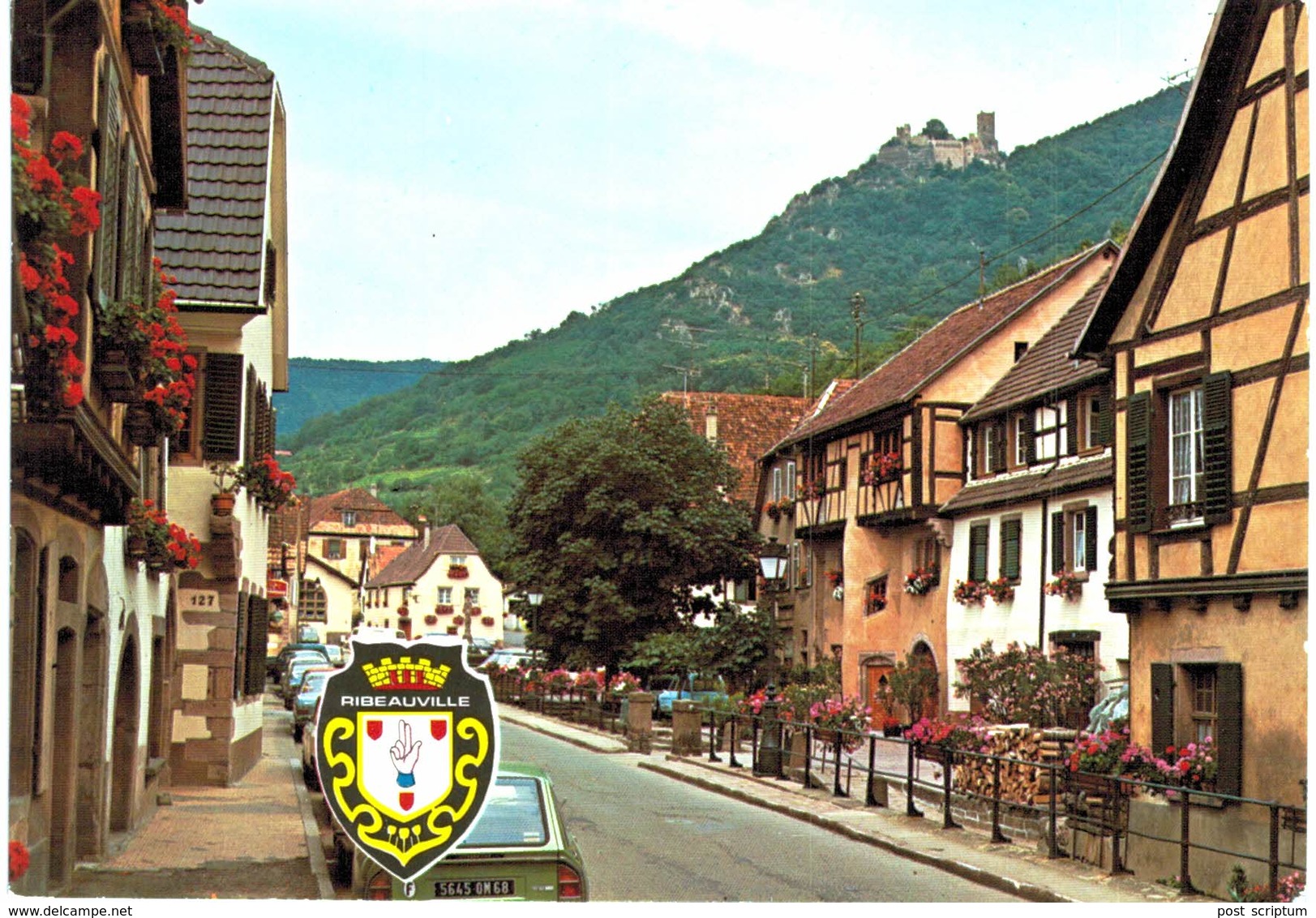 Lot 163-  Haut-Rhin Sans Colmar- Environ 700 Cartes (soit 3,4 Kg) - 100 - 499 Postcards