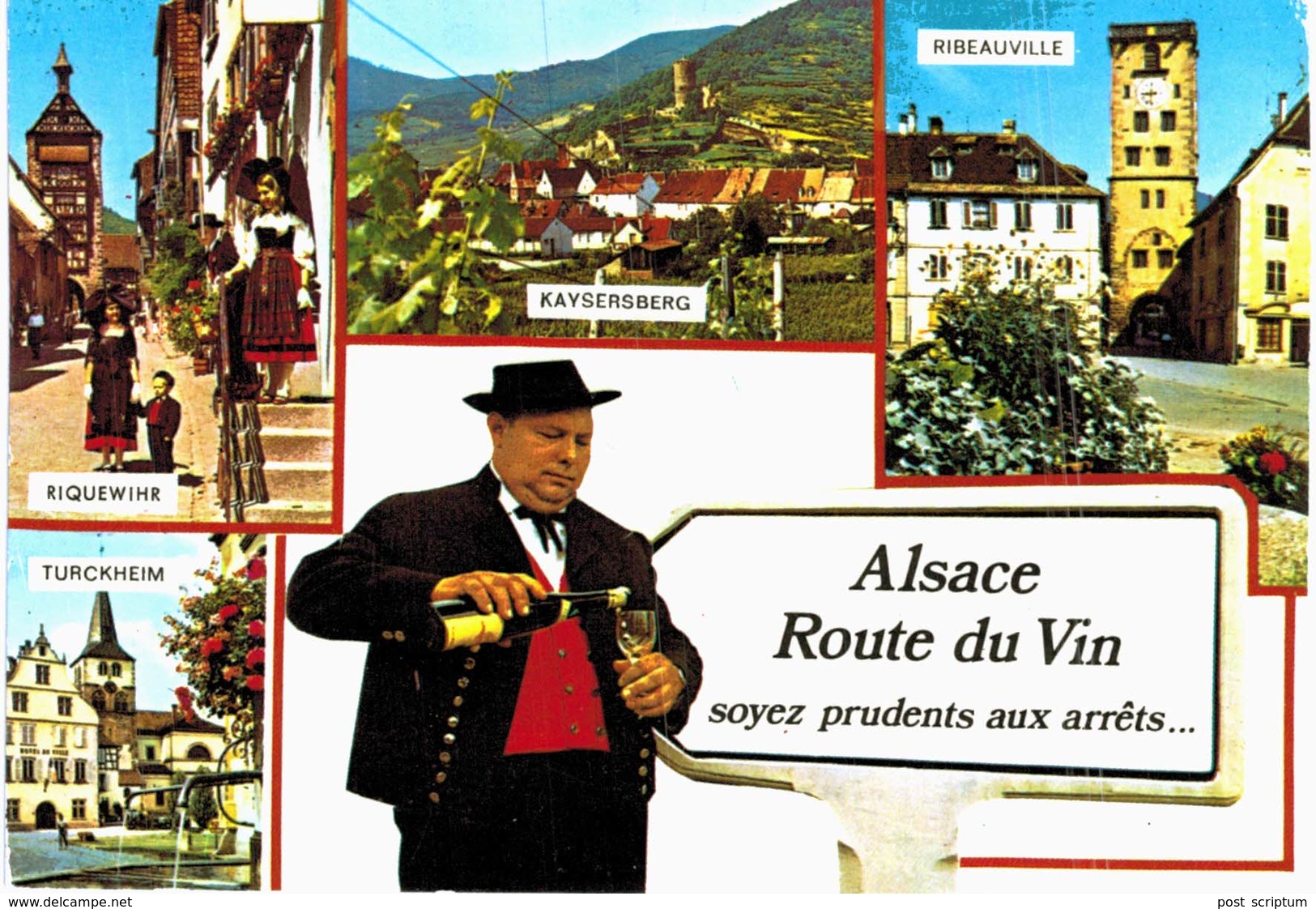 Lot 163-  Haut-Rhin sans Colmar- environ 700 cartes (soit 3,4 kg)