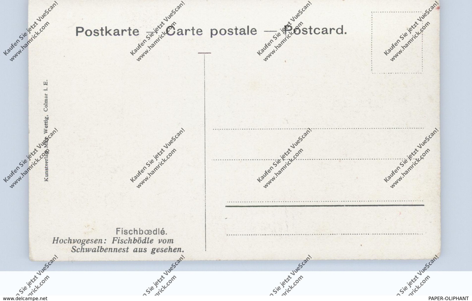 F 68380 METZERAL, Fischboedle Vom Schwalbennest Aus Gesehen - Wintzenheim