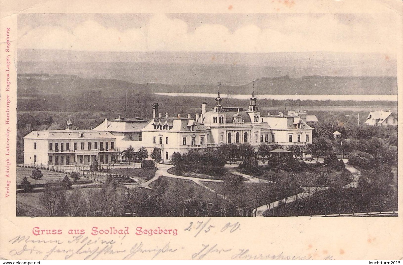 BAD SEGEBERG - SOOLBAD/KURHAUS 1900 /ak471 - Bad Segeberg