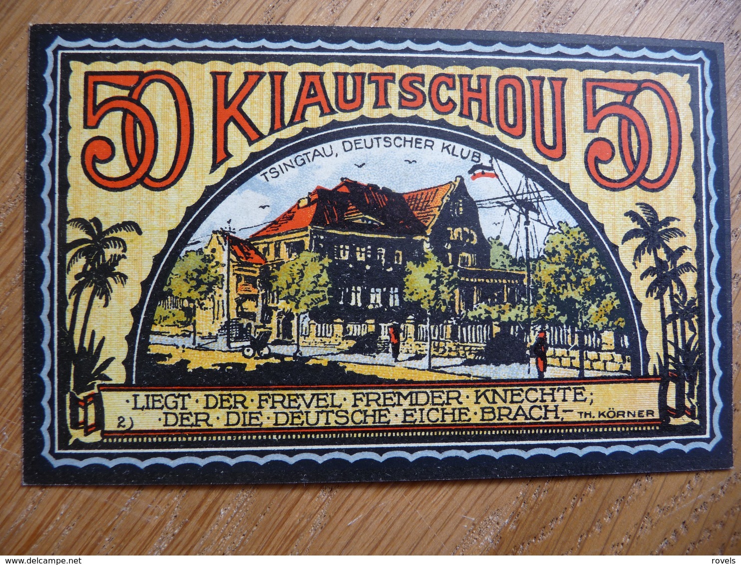 (3) 50 Pf. - Notgeld Amt Neustadt 1922 * KIAUTSCHO * (UNC) - [11] Emisiones Locales