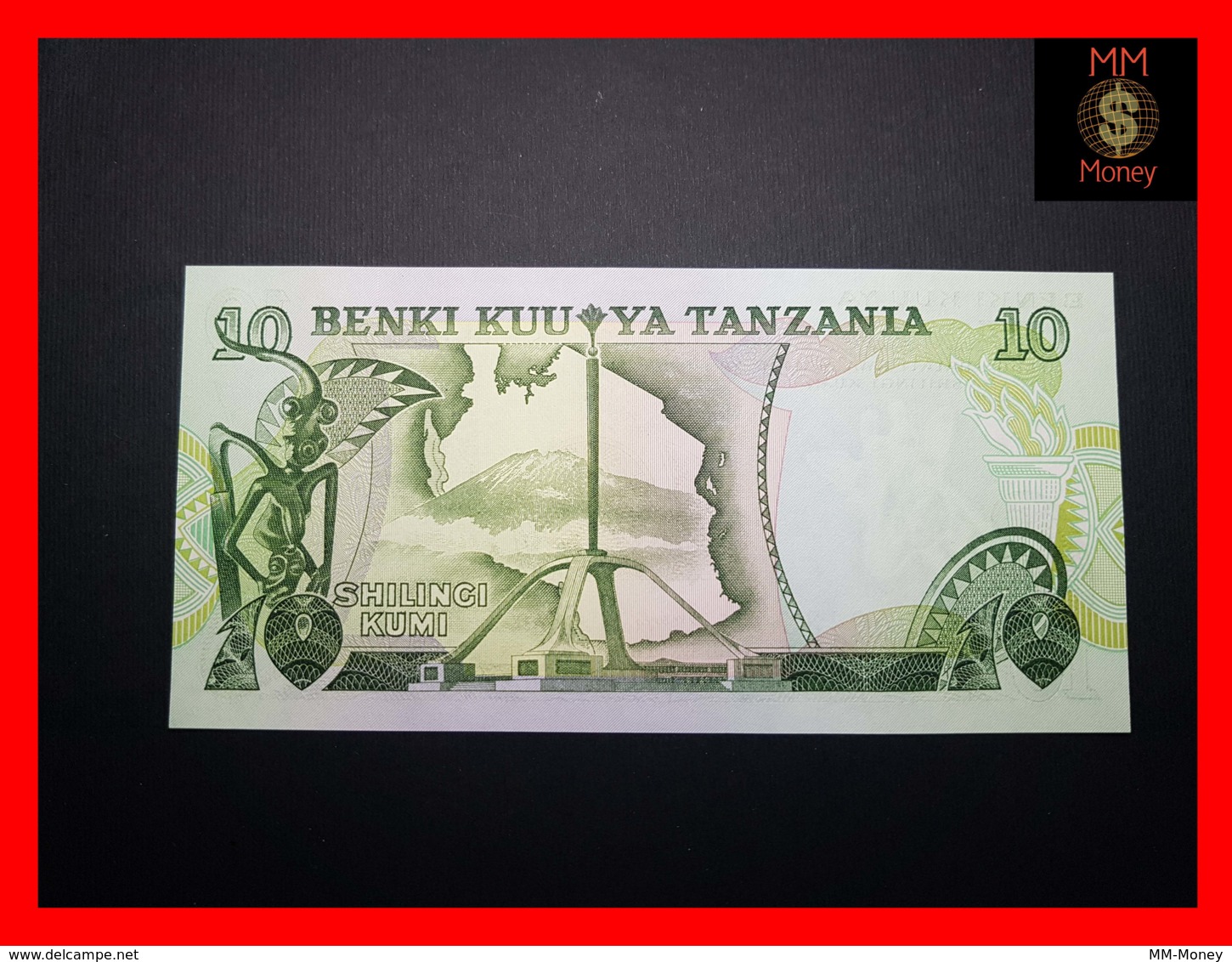 TANZANIA 10 Shilingi 1978 P. 6 C  UNC - Tanzanie