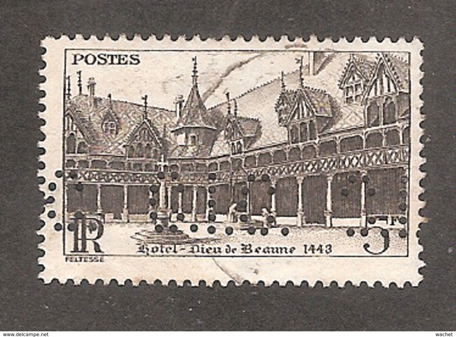 Perforé/perfin/lochung France  No 499 C.I.C.  Crédit Industriel Et Commercial (174) - Autres & Non Classés