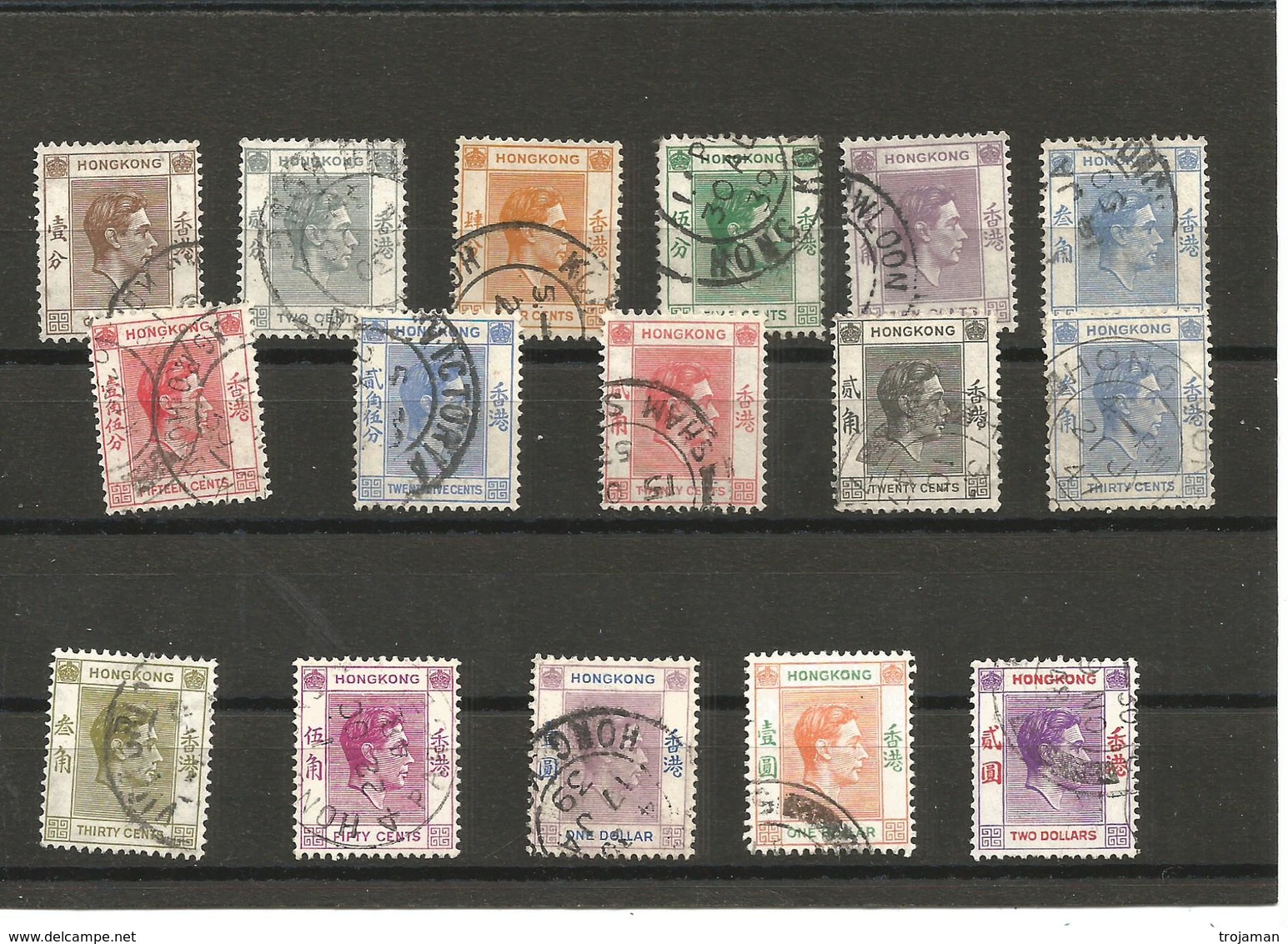 ЕХ-М-20-04-70  16 USED STAMPS. - Oblitérés