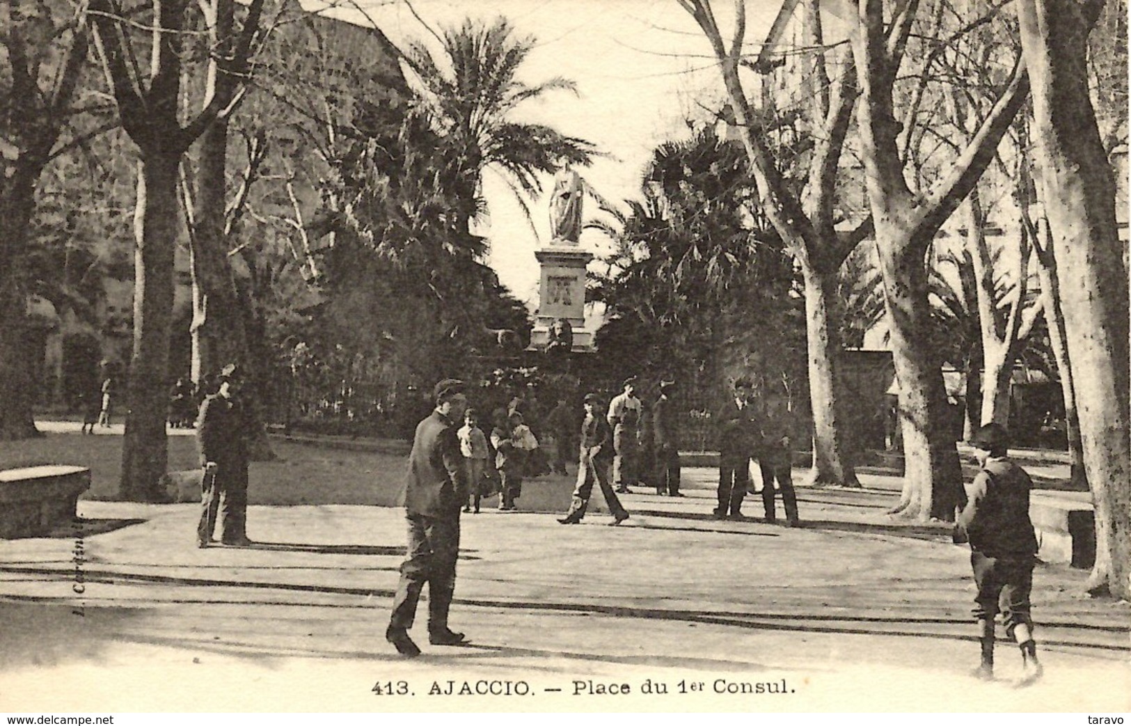 CORSE - AJACCIO - Place Du 1er Consul -  Animation - L. Cardinali - Ajaccio