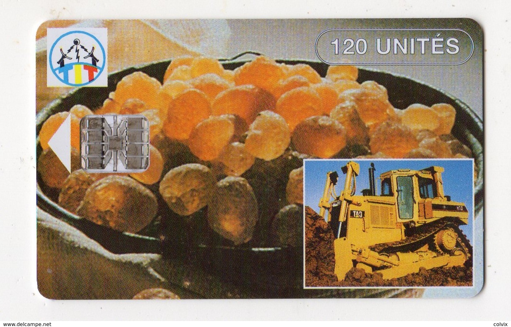 TCHAD Ref MV Cards CHD-15 SANIMEX 120 UNITS - Tchad