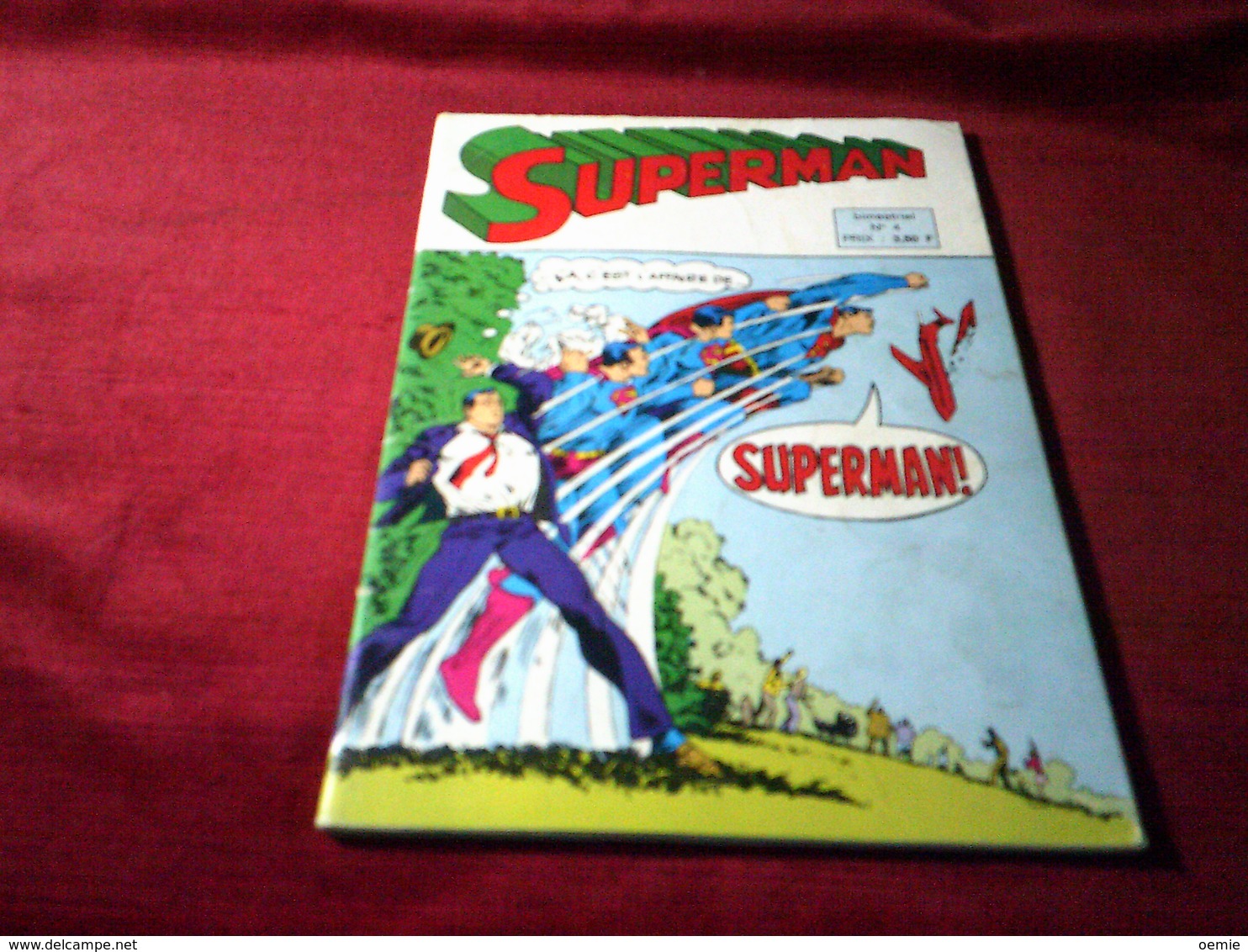 SUPERMAN  N° 4   ( 1975  )   CA C'EST L'AFFAIRE DE SUPERMAN - Superman