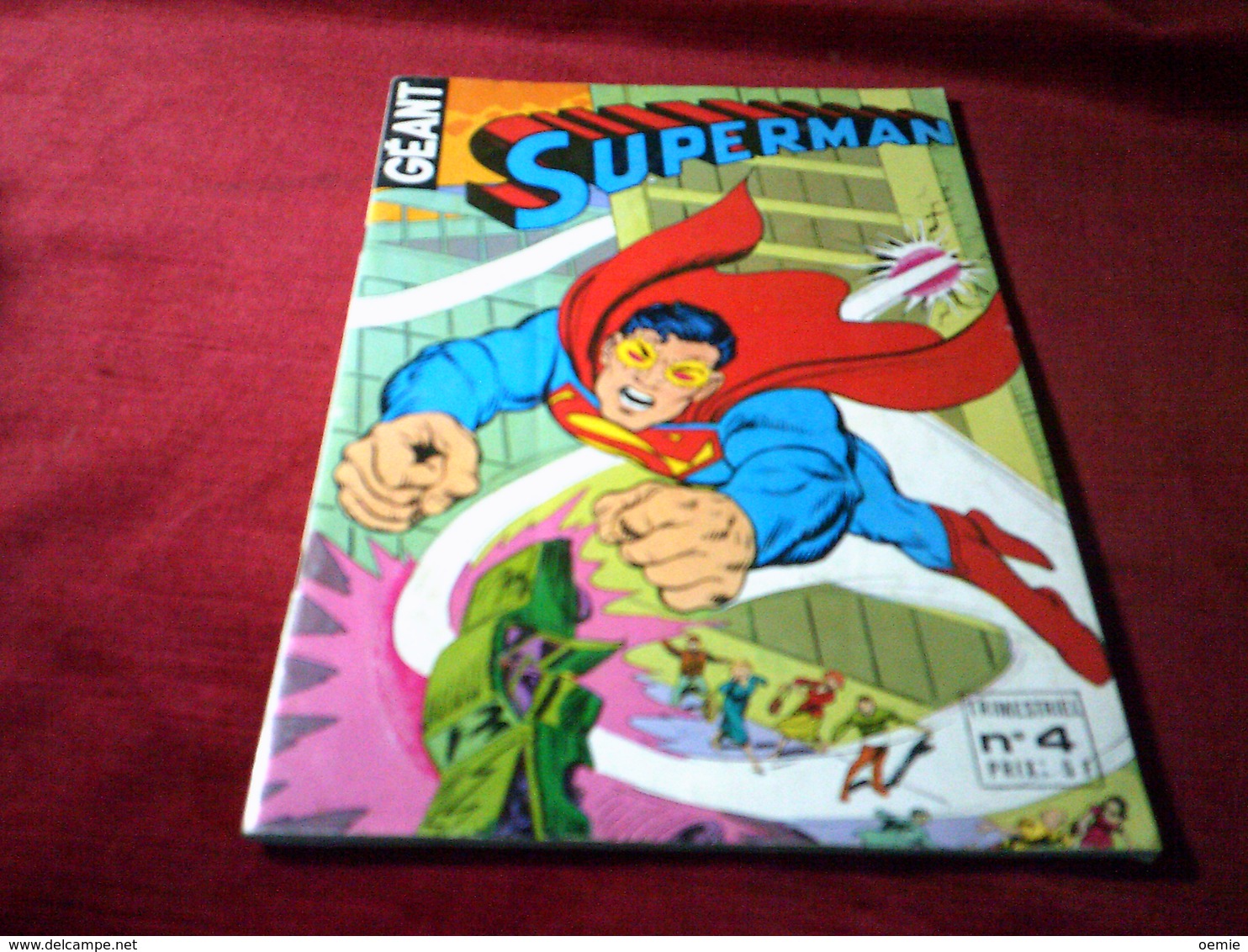 SUPERMAN  GEANT  N° 4    ( 1979   )   L'ORDINATEUR VERT - Superman