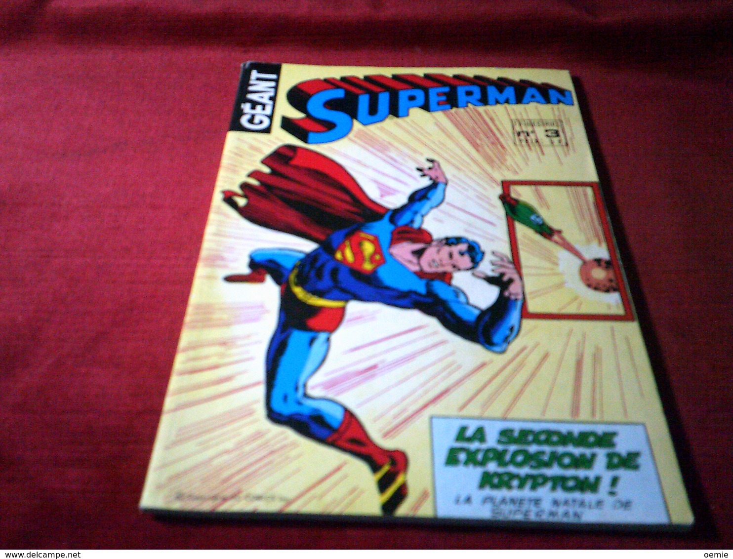 SUPERMAN  GEANT  N° 3    ( 1979   )  MICROWAVE  REVIENT - Superman