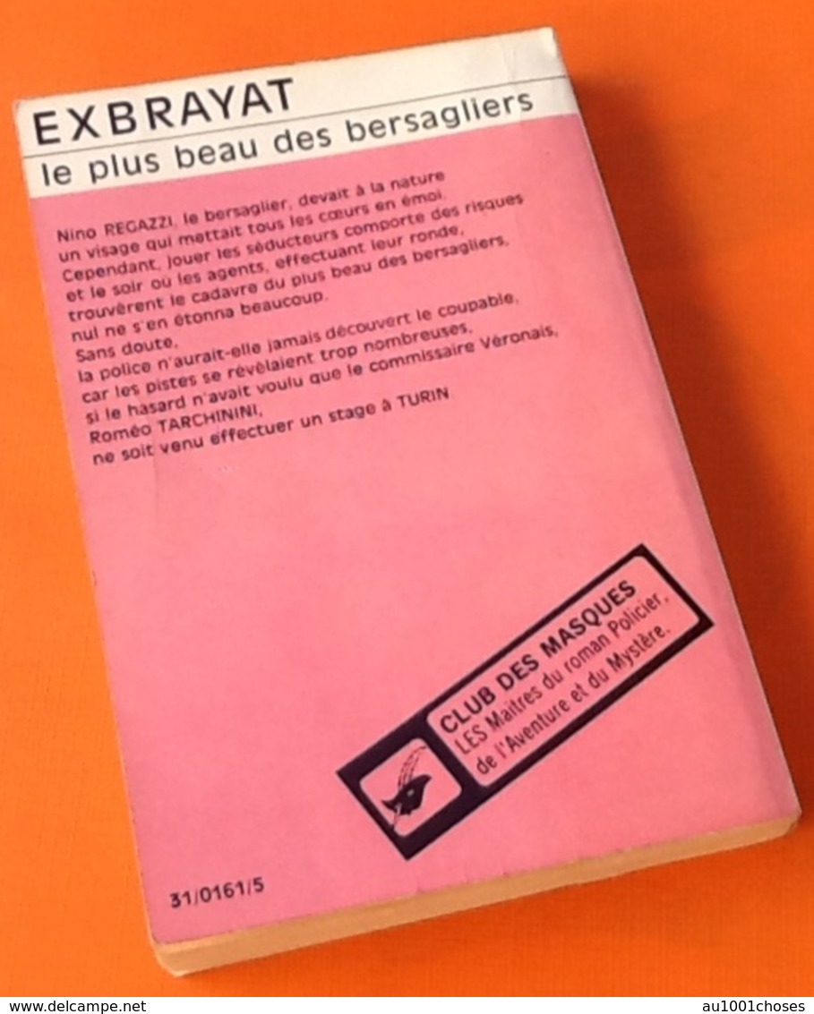Exbrayat  Le Plus Beau Des Bersagliers  N° 88 (1974)  Club Des Masques - Champs-Elysées