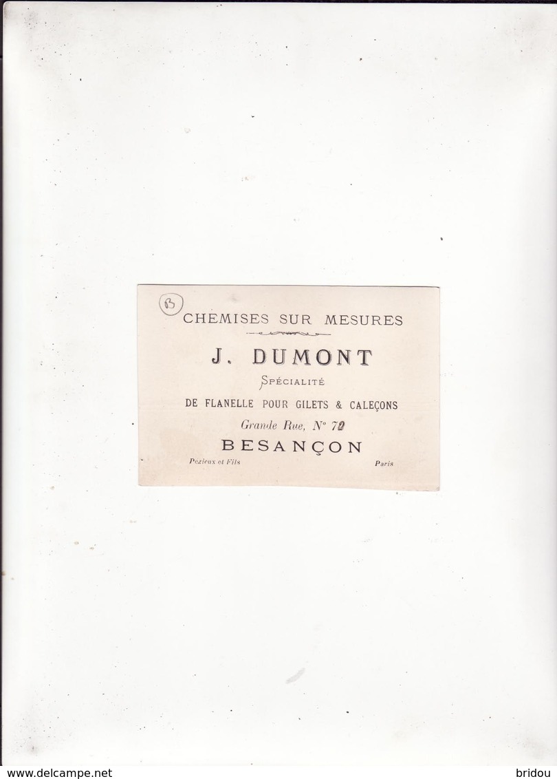Chromo  CHEMISES DUMONT  à Besançon    Lot De 5    Chanson, Malbrough     11.8 X 7.9 Cm - Altri & Non Classificati