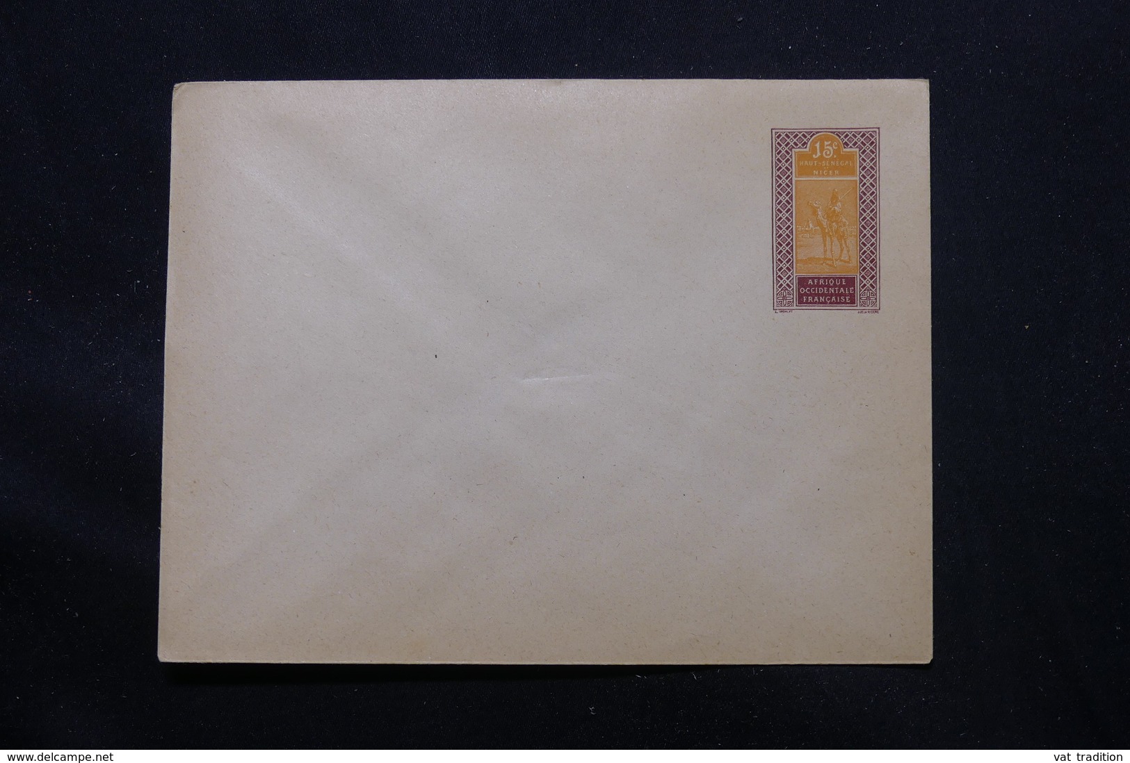 HAUT SÉNÉGAL ET NIGER - Entier Postal  Type Méhariste ( Enveloppe ) Non Circulé - L 58124 - Brieven En Documenten