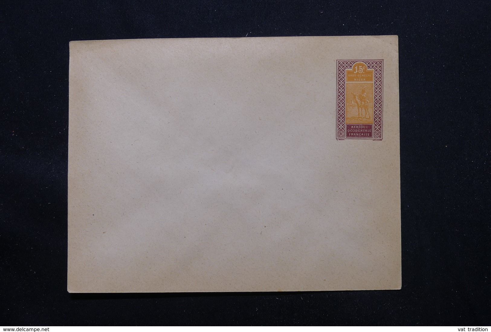HAUT SÉNÉGAL ET NIGER - Entier Postal  Type Méhariste ( Enveloppe ) Non Circulé - L 58127 - Brieven En Documenten