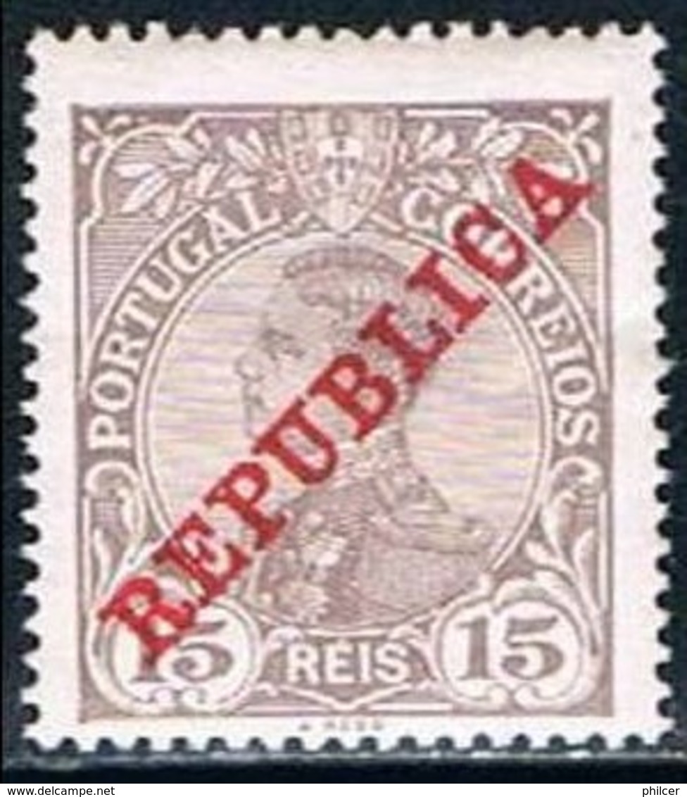 Portugal, 1910, # 173, MH - Ongebruikt