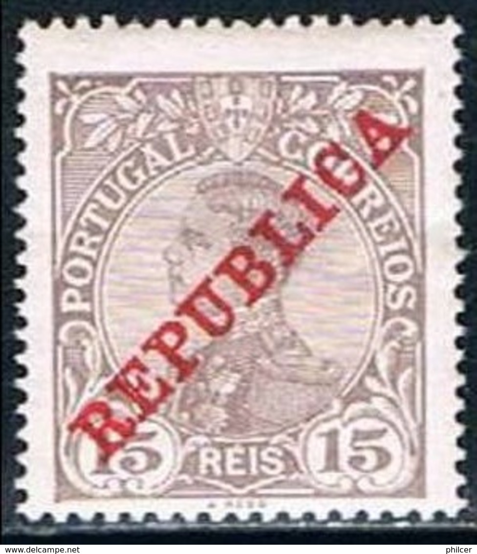 Portugal, 1910, # 173, MH - Nuovi