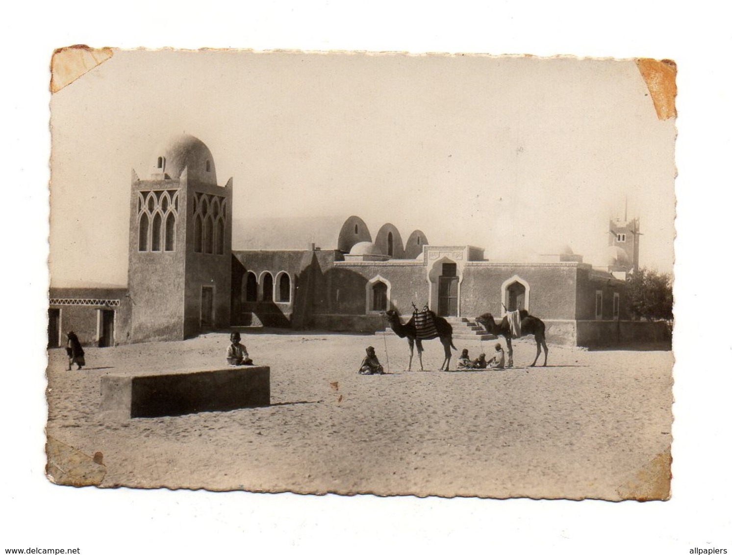 Carte Postale Collection Saharienne 21 Un Bordj Dans Le Désert - édition La Cigogne - Westelijke Sahara