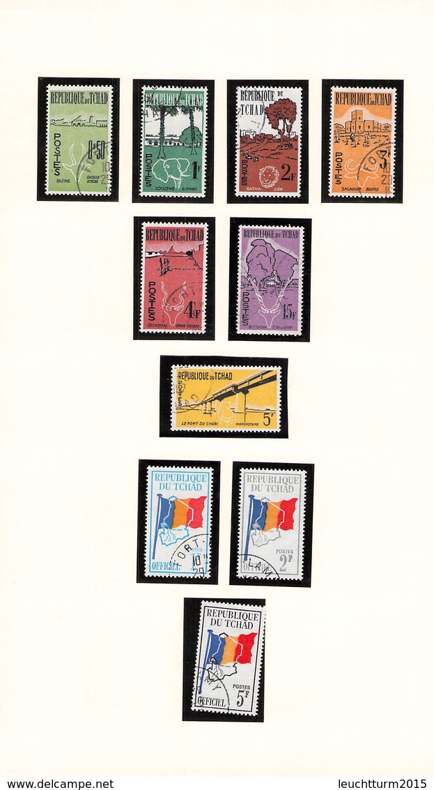TCHAD - SMALL COLLECTION */ O /C - Tchad (1960-...)